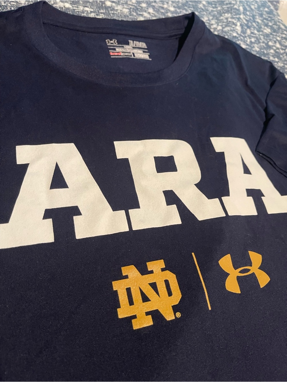 Men’s Under Armour ARA Notre Dame *rare* Shirt